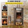 VEVOR Flexible Chimney Sweep Rods, 6 m Chimney Cleaning Kit