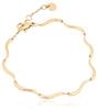 ESSENTIAL WAVES Gold Tone Stainless Steel Chain SKJ1786710 [Skagen] Women's Bracelet,
