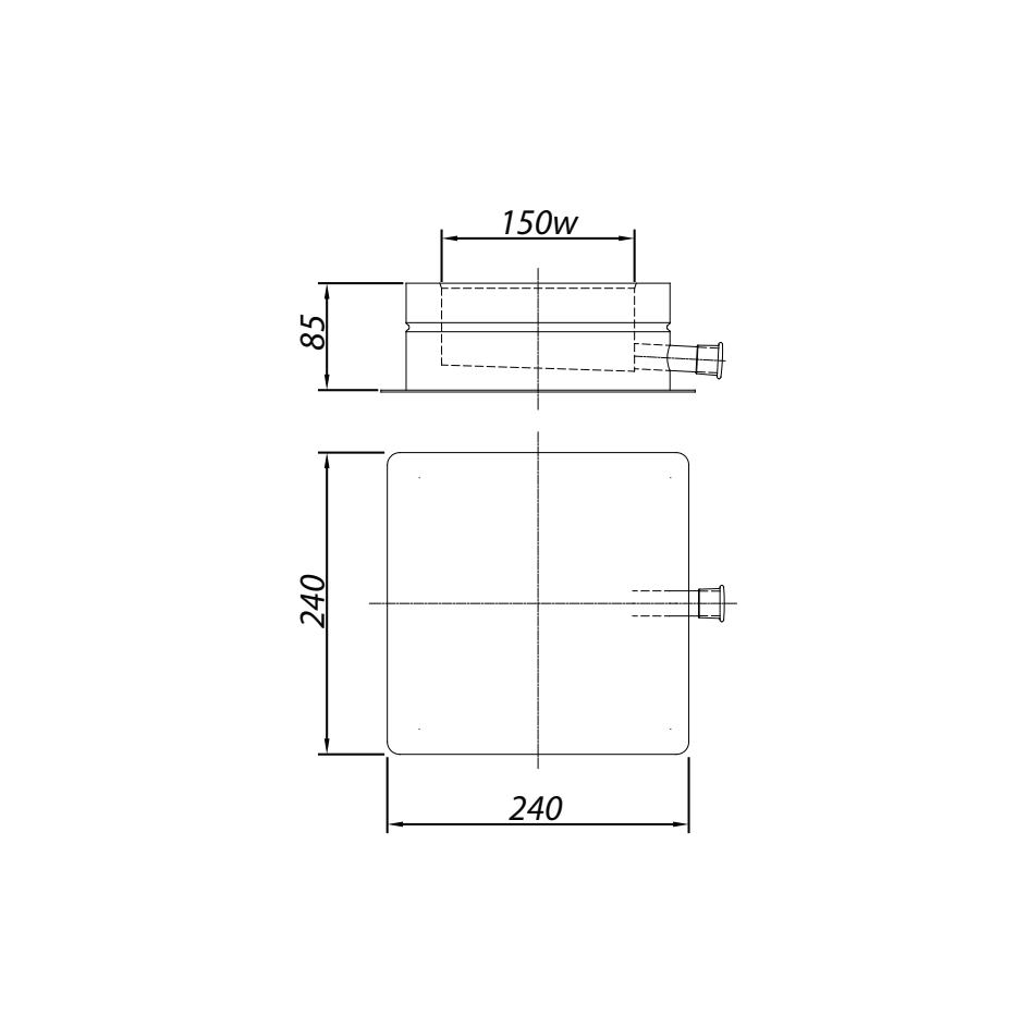 Опорная плита ADAM DW fi 150