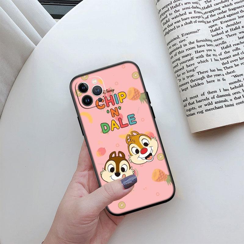 Новый Чехол-Крышка Премиум-Класса Chip N' Dale для iPhone 16 15 14 13 Pro Max Plus Mini