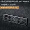 Чехол на кондиционер под сиденье для Tesla Model Y Juniper Model 3 2025 2026 Защита под сиденьем Решетка вентиляционного отверстия Декор автомобиля