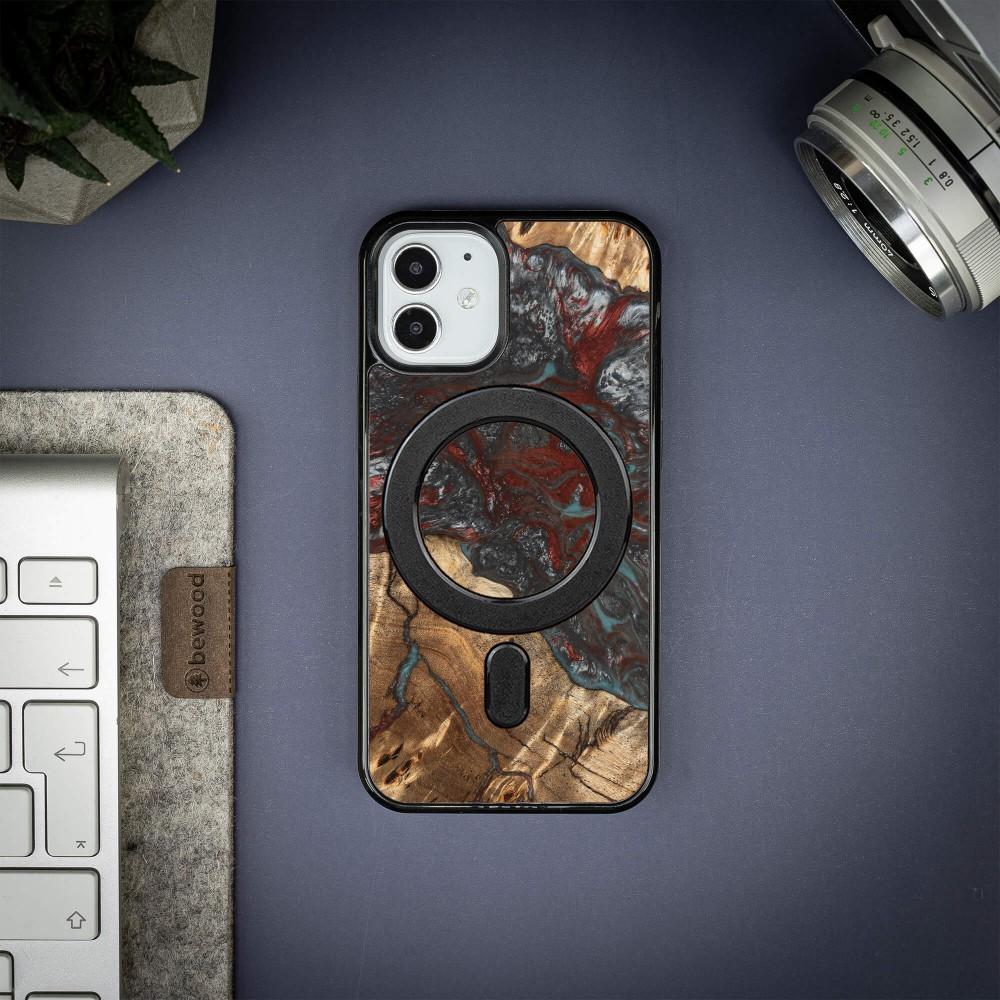 Bewood Unique case for iPhone 12 Mini - Planets - Pluto with MagSafe