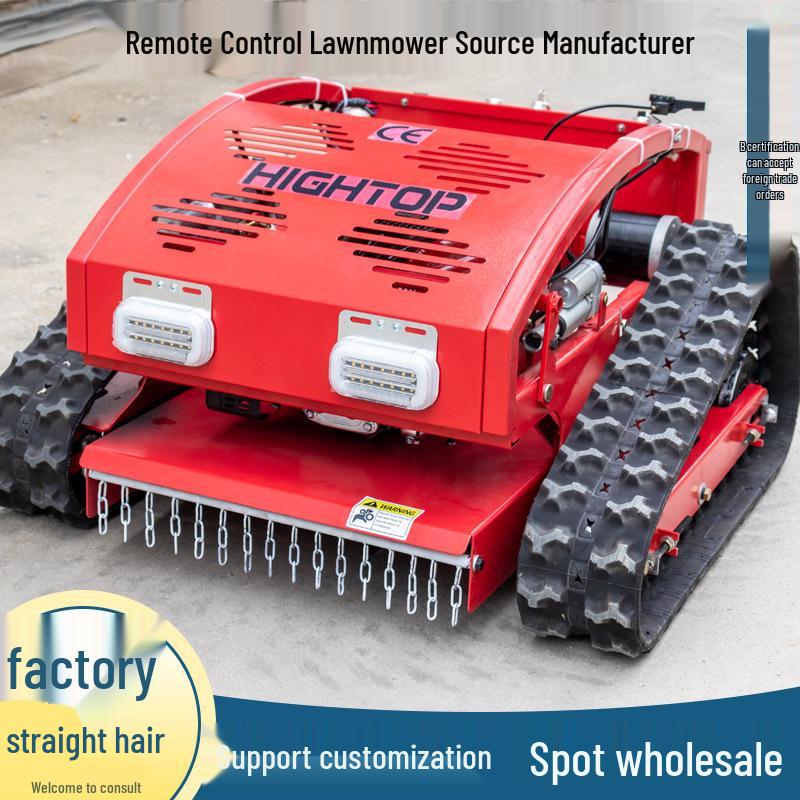 HT850 Smart Tracked Remote Control Lawn Mower