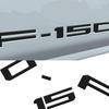 3D Raised Tailgate Letters Compatible With F150    2024 2025, Matte Black Erts, Tailgate Decal For F150 & Emblem Replacement, Accessories For F150