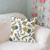 Cute MMinionS Case Plush Fabric Soft Pillowcase Double Sided Print Cushion Cover Household Gifts