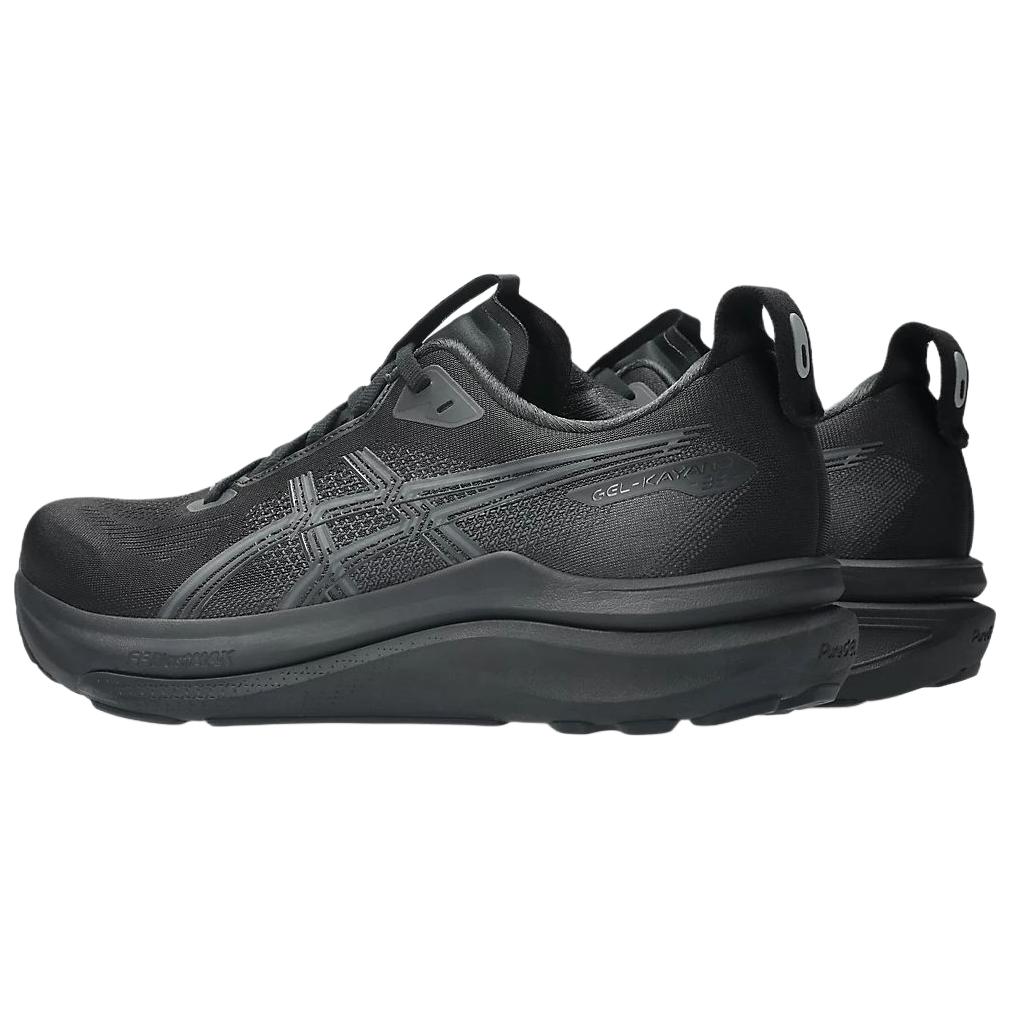 Asics Дышащие поддерживающие беговые кроссовки с возвратом энергии Мужские Черные 1011C167-001