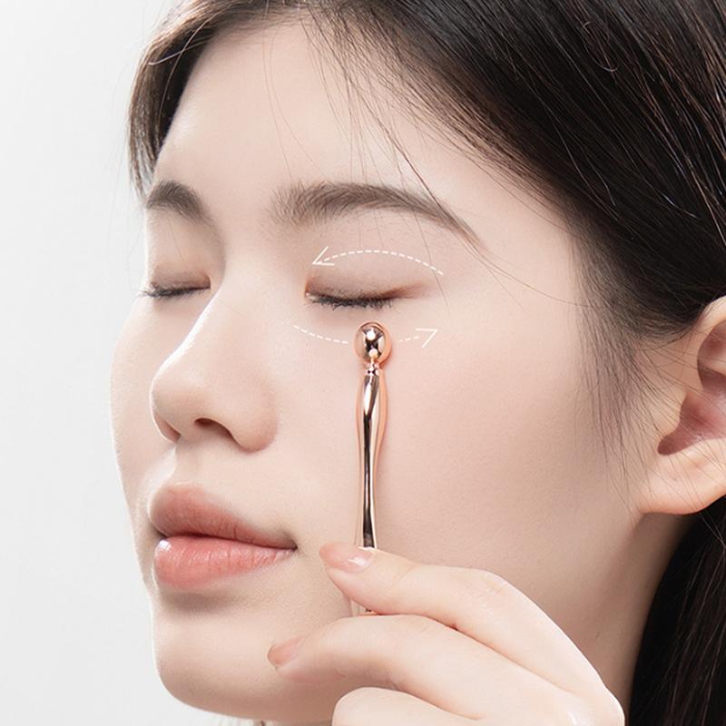 2in 1 Face Eye Massage Stick Eye Cream Applicator For Anti Wrinkle Dark Circles Facial Lifting Mixing Spatulas Scoop Mini Spoon