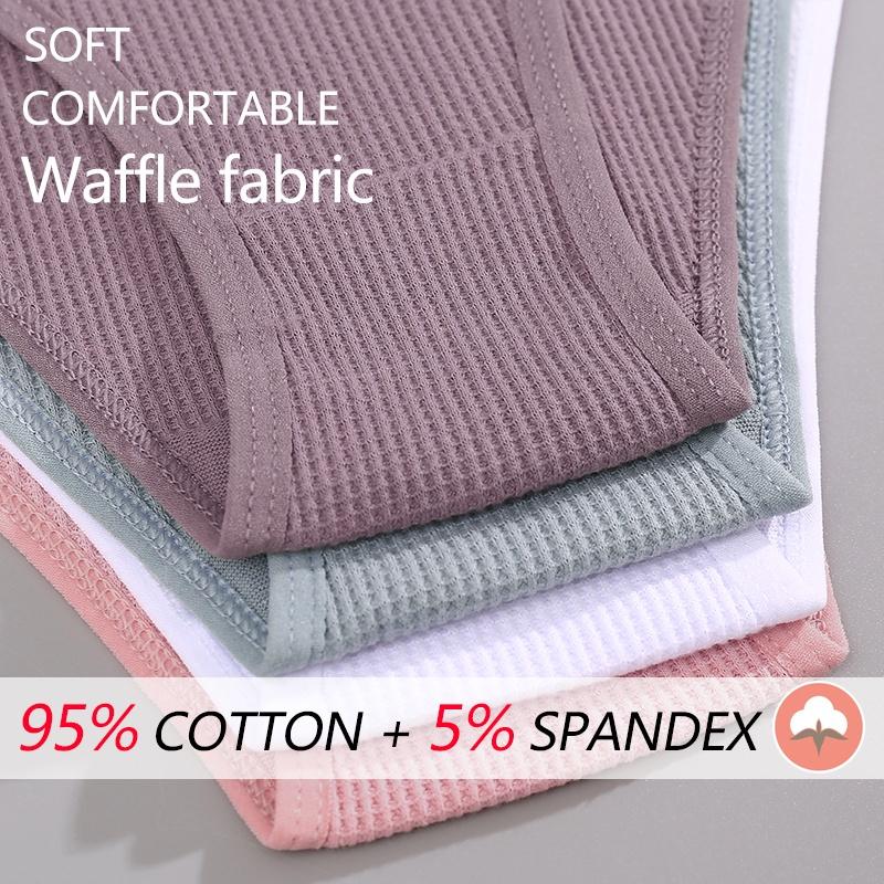 FINETOO 3 шт./компл. женские хлопковые трусики с низкой посадкой, женское удобное нижнее белье, вафельные трусы с поясом и надписью, трусы, новое нижнее белье