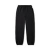 Li Ning Trendy Sports Series Solid Color Mid Waist Drawstring Comfortable Breathable Cuffed Knitted Sports Pants Men Pants Black AKLV673-1