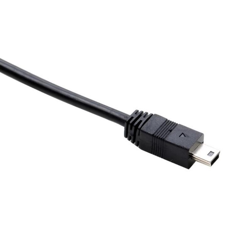 Кабель USB A Male - Mini 5Pin для передачи данных и питания энергоемких устройств, 50 см, прочная конструкция из ПВХ
