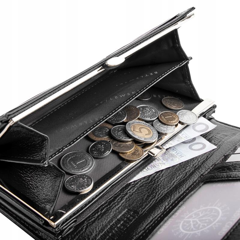 ZBPD-BS-100 BLACK ROYAL Women' Wallet + CERTIFICATE