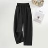 Women's Winter Drawstring Wool Blend Loose Casual Pants