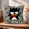BAD Comfortable Soft Pillow Case B-BADTZ for Sofa Living Room Home Decor Protective MARU Cover Cartoon Without PillowInsert