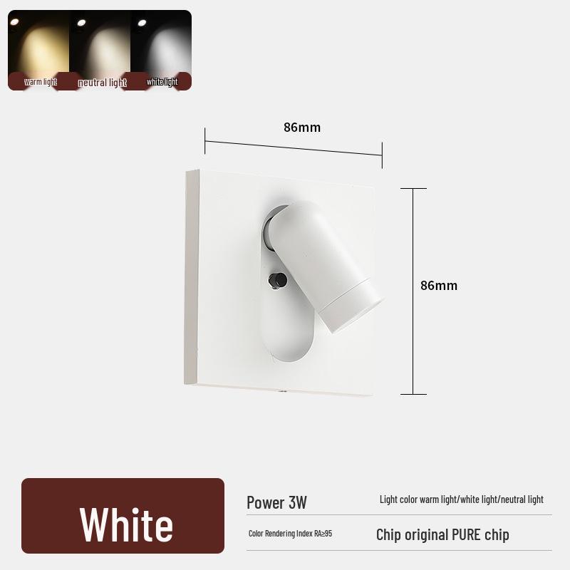 Вращающийся настенный светильник на все сезоны - Прикроватное чтение и декоративное освещение