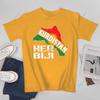 Унисекс Унисекс Курды Курдистан Новруз Курдский Флаг Her Biji Kurdistan Футболка Футболки Футболки WoУнисекс Мальчики 100% Хлопок Футболка