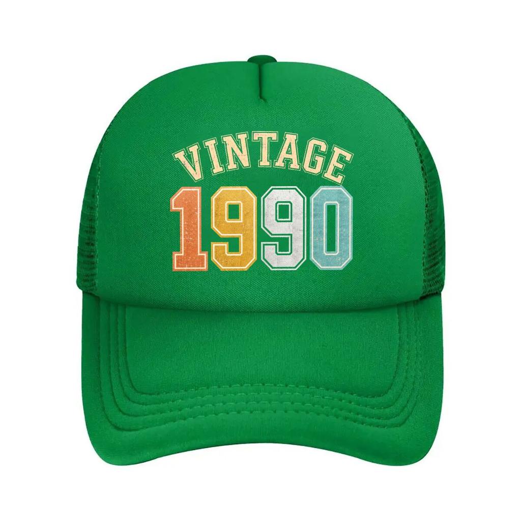 Vintage Retro Year Graphic Mesh Baseball Cap For Womens Unisex FeUnisex Beach Dad Hat Hip Hop