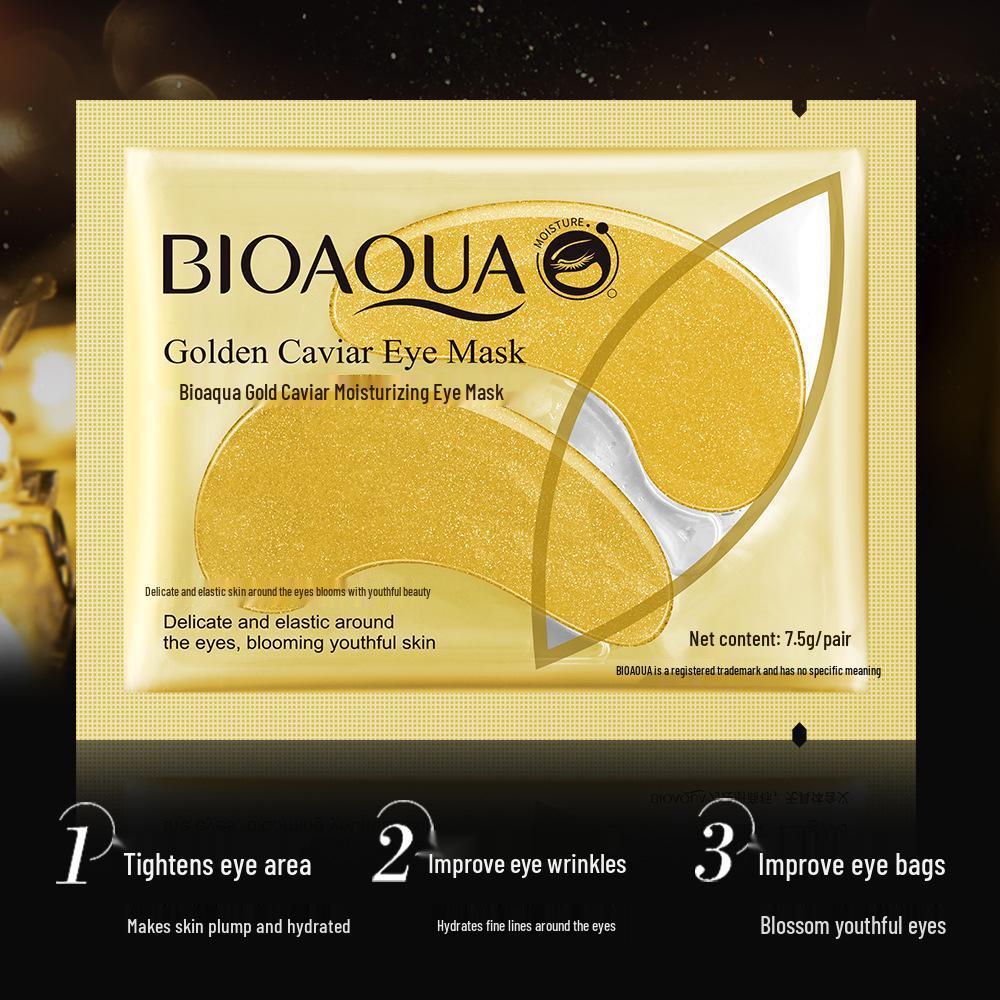 BIOAQUA Seaweed Caviar Eye Mask: Nourishing & Moisturizing Treatment for Dark Circles, Eye Lines, and Bags, 7.5g