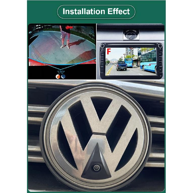 CCD AHD 1080P Car Logo Front View Auto Camera For VW Transporter T4 T5 Passat B6 CC B5 Golf 5 Polo Jetta Bora Touran Caddy