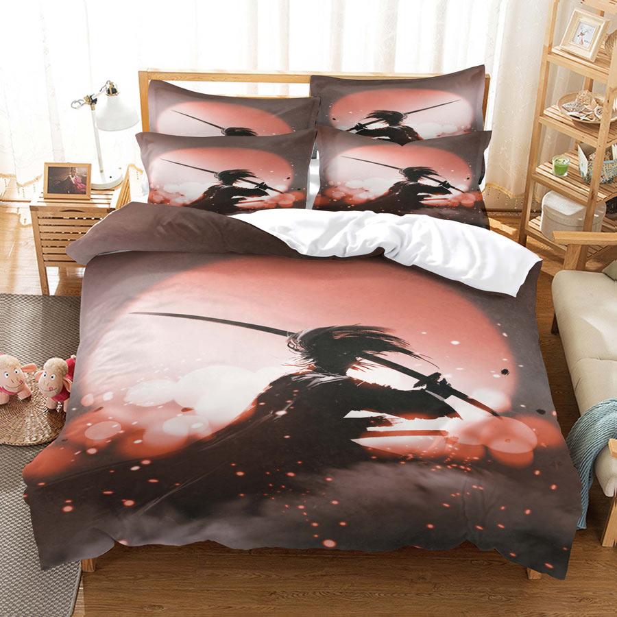 Beautiful Dancer Duvet Cover Set King Queen Full Size 3D Dance Under Moon Elegant Polyester Comforter Cover For Boy Girl Teens