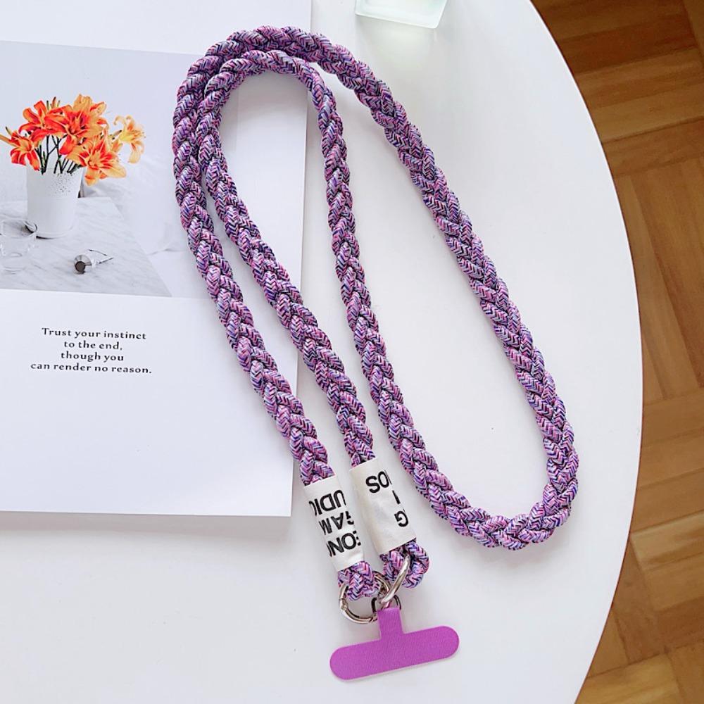 Long Phone Anti-lost Rope Braided Rope Phone Case Chain Straps New Phone Lanyard Phone Accessories