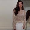 Elegant Women's Sequins Hollow Out Pullover Loose Knit O-neck Long Sleeve Female Sweater 2025 Spring Summer Lady Sexy Glitter Pullovers