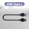 Кабель USB C - USB C Брелок Кабель для зарядки Type C 60 Вт Кабель для быстрой зарядки для телефона 15/16 S24 Note 20 Планшеты Компьютер