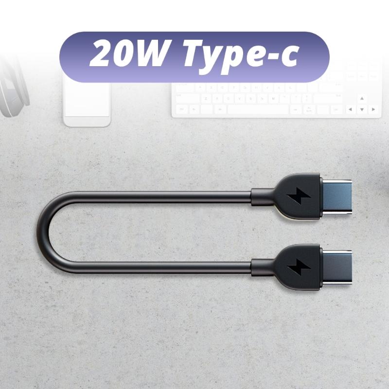 Кабель USB C - USB C Брелок Кабель для зарядки Type C 60 Вт Кабель для быстрой зарядки для телефона 15/16 S24 Note 20 Планшеты Компьютер