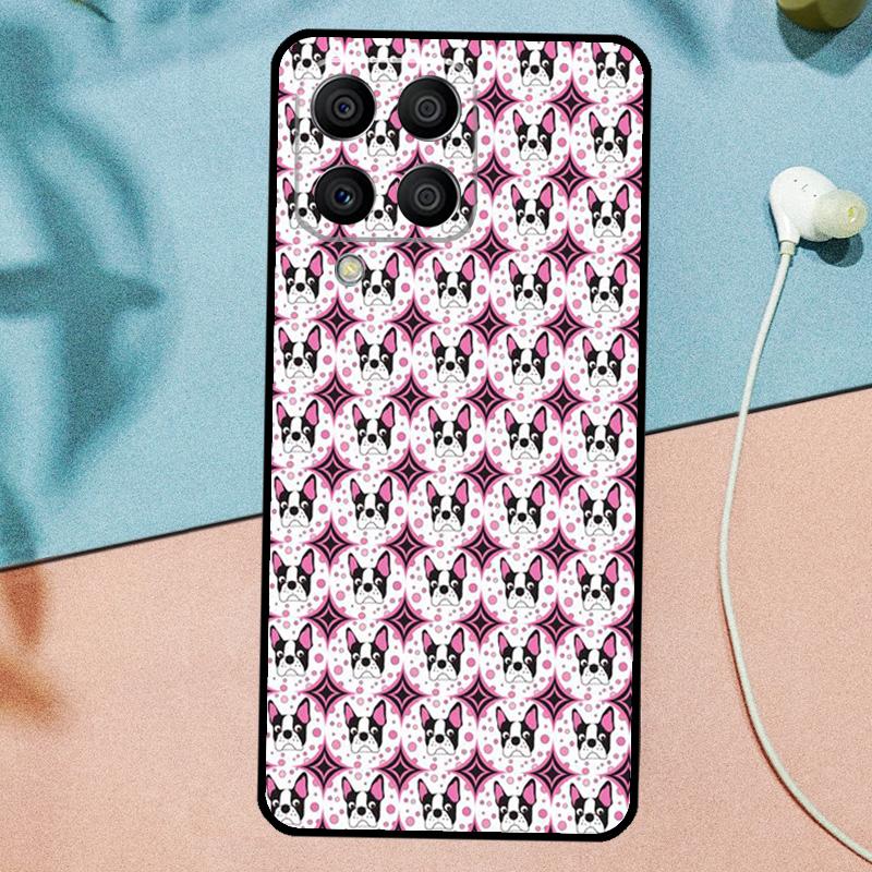 Забавный французский бульдог Для Samsung Galaxy M33 M35 M55 M15 M12 M13 M14 M34 M54 M53 M21 M31 M11 M32 M52 M06 M16 Чехол