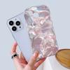 Для iPhone 17 15 14 13 11ProMax Samsung S24Ultra S23 S21Plus Redmi Note11 Note13Pro Модная Девушка Кремовая Текстура Мягкий Силикон Полная Защита Объектива Чехол