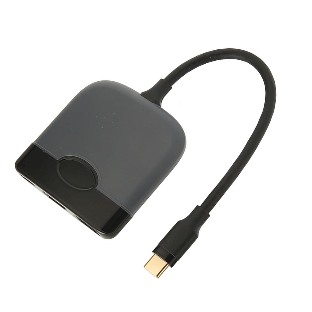 3-в-1 USB C на HD Multimedia Interface Адаптер USB C на USB C USB3.0 Многопортовый Адаптер Совместимый для Устройств Type C