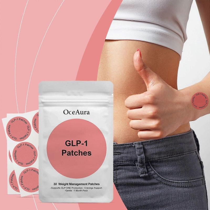 oceaura glp-1 glp 1 patches Nano Patch, Firming Skin and Body Care Patch, with Ginger Extract for Women 90 Count Home