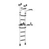 Teenager Plus Extension Gymnastics Ladder - White and Black