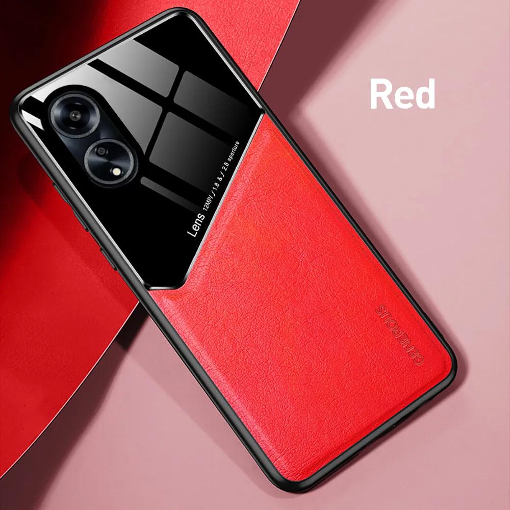 Противоударный чехол для OPPO A60 A79 A78 A58 A38 A18 A98 5G A77 A57 A57S A76 A16 A16S Защитный чехол Магнитный держатель Coque Fundas