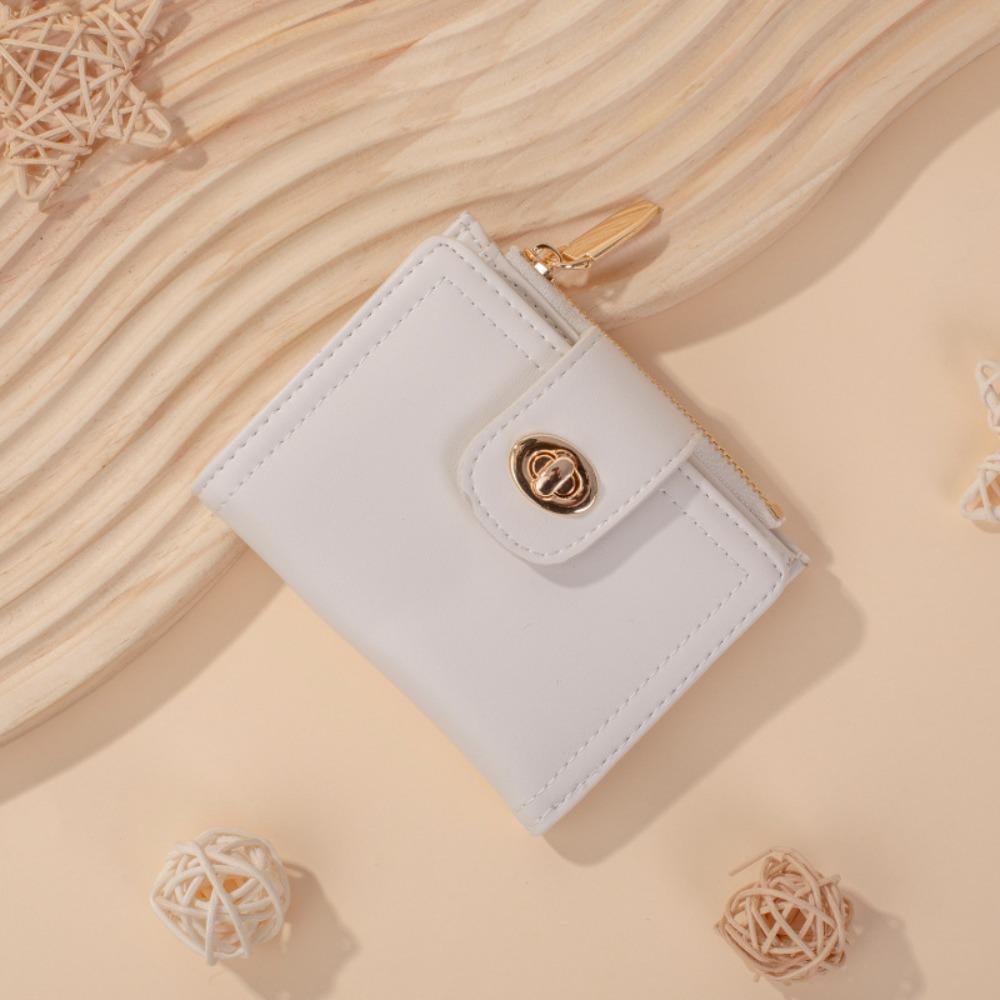 Короткий кошелек на молнии, маленькие женские кошельки, новый держатель для карт для женщин