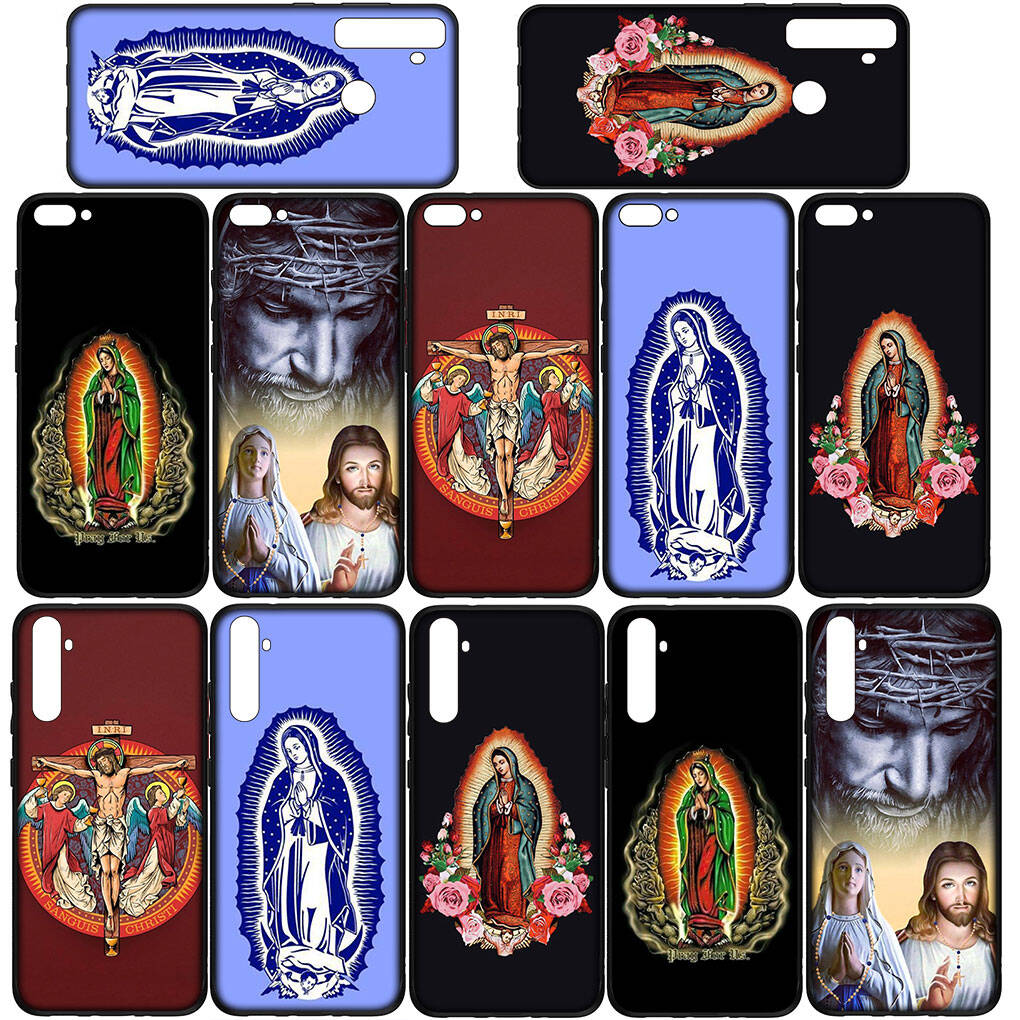 for Samsung Galaxy S25 S24 S23 S22 Ultra FE Plus A17 A37 A57 A56 A55 A06 A16 A15 A36 A26 A35 A05 A25 A54 A34 S9 Phone Case Virgen de Guadalupe Cover