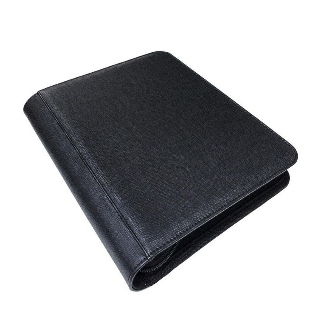 4 Pocket Toploader Binder PU Game Card Album Durable Toploader Album For Trading Cards