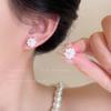 S925 Silver Camellia Earrings – Fresh Summer Luxury, Versatile Floral Design