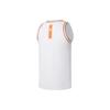 Li Ning Letter Print Basketball Competition Vest And Shorts Set Men Sportswear White AATS081-2