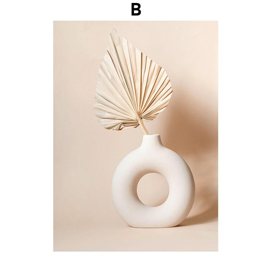 Бежевый пальмовый лист, жгучий цветок, тростник, постеры и принты, холст, живопись, скандинавские настенные художественные картины, гостиная, домашний декор