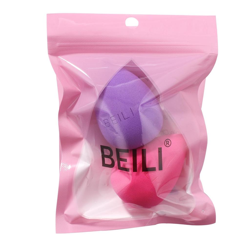 BEILI Женская косметическая пуховка для макияжа, губка для тонального крема, губка для пудры, косметические инструменты, аксессуары для макияжа, для влажного и сухого использования