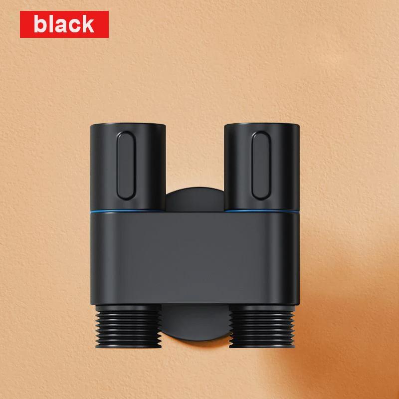 Bidet Toilet Sprayer Set Spray Water Bathroom Handheld Bidet Sprayer Toilet Shower Double Outlet Angle Valve Toilet Accessories