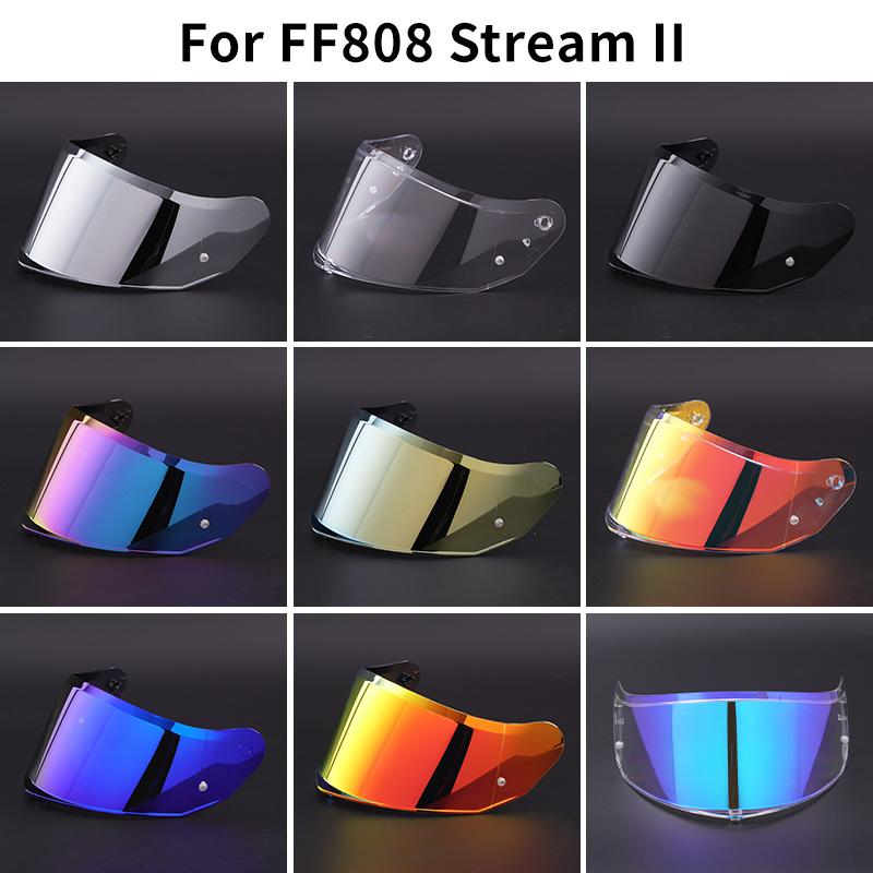 Visor For LS2 FF808 Stream II Helmet Replacement Lens Shield Motorcycle Accessories Capacete Casco Moto FF808-Adapted
