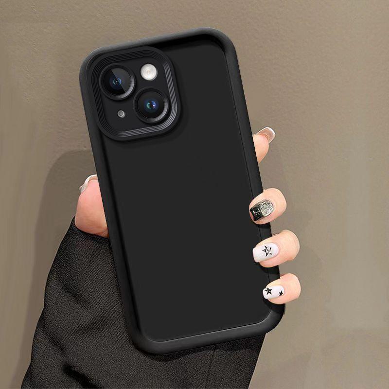 Защита камеры Цветной Мягкий Чехол для Телефона Для iPhone 11 12 13 14 15 16 Pro Max Plus mini iPhone 14 15 16 13 Ударопрочный Бампер