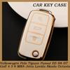 Новый дизайн ТПУ чехол для ключа автомобиля Крышка Ракушка Брелок Для Volkswagen Polo Tiguan Passat B5 B6 B7 Golf 4 5 6 MK6 Jetta Lavida Skoda Octavia