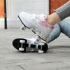 2 In 1 Removable Pulley Skate Skating Parkour 2025 New Pulley Shoes with 4 Wheels Racing Roller Skate Shoes for Kids Sneaker