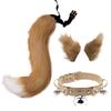 Anime Animal Tail Cosplay Costumes Props Cat Fox Plush Tails Role Play Halloween Party Kawaii Accessories