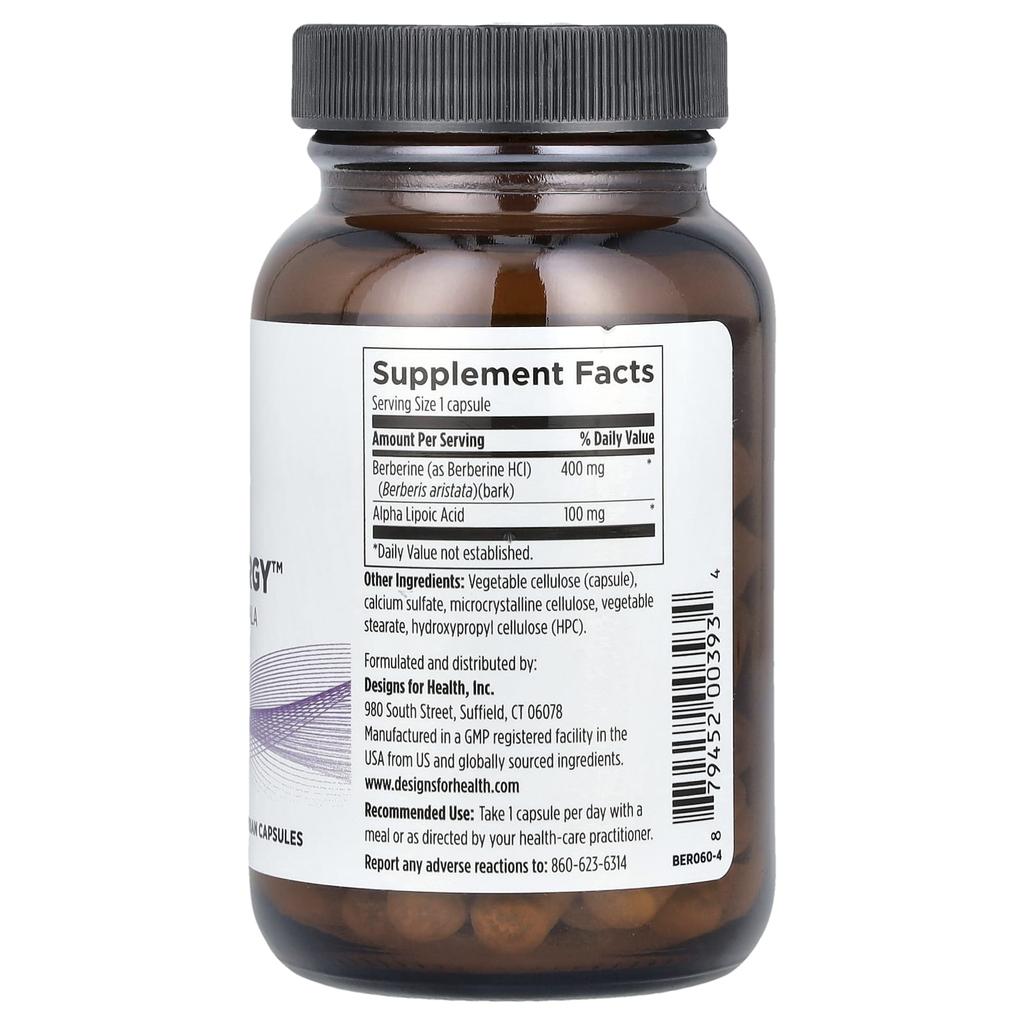 Berberine Synergy™, 60 Vegetarian Capsules
