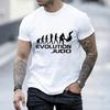 T-shirts for Men Evolution of Judo Classic Graphic T Shirts Short Sleeve Tshirts Oversized Tops Tee Evolution of Judo Men's Tees