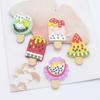 10Pcs Cartoon Fruit Ice Cream Food Figurines Flatback Scrapbooking Ornamnet Patches Accessories DIY Crafts Supplies