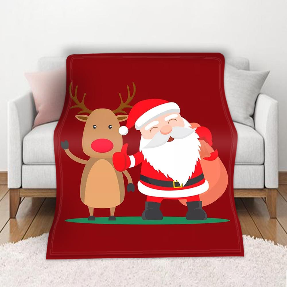 3D рождественское фланелевое одеяло, мягкое, легкое, теплое для гостиной, спальни, кровати, дивана, детей, взрослых, подарки